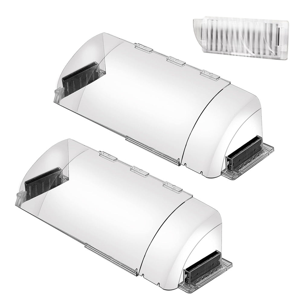 2 Pack Adjustable Air Conditioner Vent Deflector