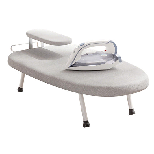 Foldable Tabletop Ironing Board with Sleeve Board and Iron Rest