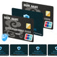 4 Pack RFID NFC Anti Theft Cards Wallet Passport Protector
