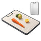 Titanium Cutting Board for Kitchen Cutting Board Double Sided Pure Titanium and Wheat Straw