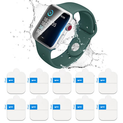 10 Pack TPU Screen Protector for iWatch S10 S11 Self Healing Anti Scratch HD