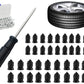 41PCS Tire Repair Rubber Studs Vacuum Tyre Repair Nail Set For Car