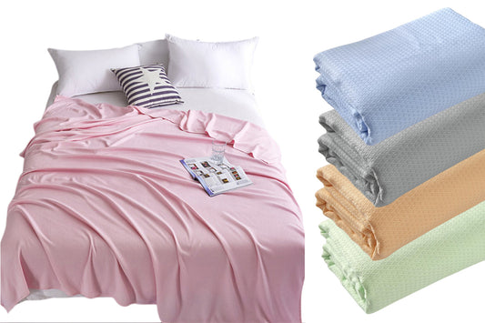 150x200cm Cooling Blanket Cool Ice Summer Blanket Bamboo Throws Blanket