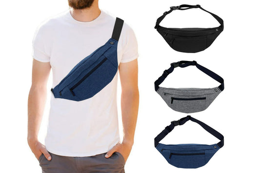 Unisex Crossbody Bag Men's Chest Pack Women's Waist Bag Chest Bag