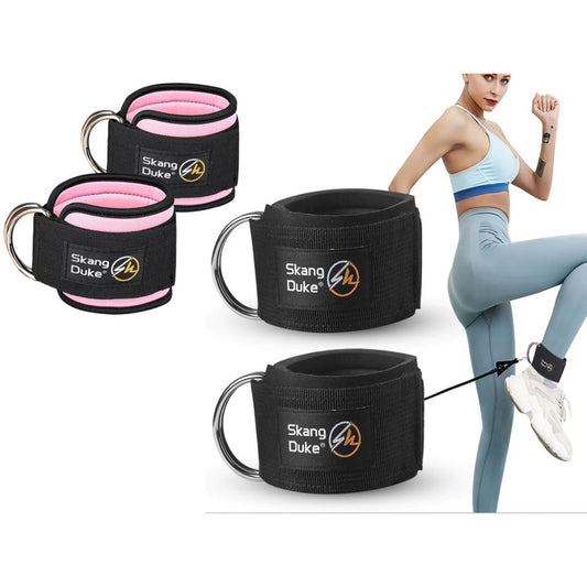 2Pcs Sports Ankle Straps for Cable Machines Attachment for Kickback Exercise