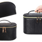 2Pcs PU Leather Cosmetic Bag