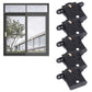 5Pcs Security Screen Sliding Door Roller Wheels Replacement