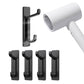 4Pcs Self Adhesive Wall Hook Double Hook Hanger Home Kitchen Bathroom Hanger Cabinet Tool