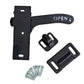 RV Screen Door Latch Handle Replacement Kit Camper Door Latch for Travel Trailer