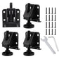 4-Pack Heavy Duty Adjustable Furniture Leveling Feet with Lock Nuts