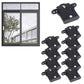 10Pcs Security Screen Sliding Door Roller Wheels Replacement