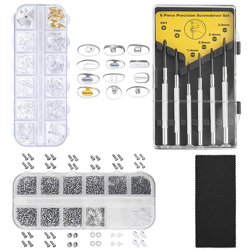 Tiny Repair Screws Nuts Screwdriver Kit For Eyeglass Glasses