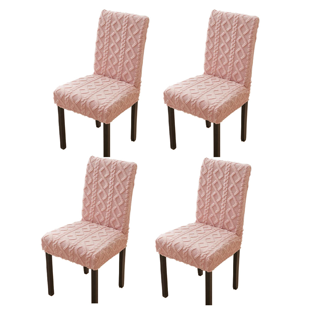4Pcs Jacquard Chair Cover