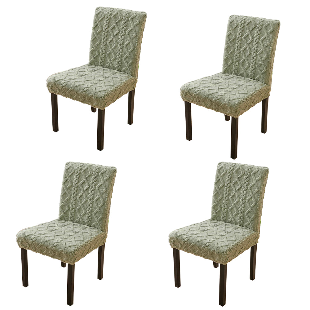 4Pcs Jacquard Chair Cover