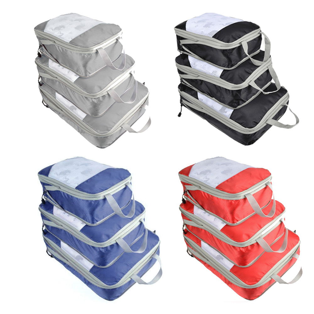 3-Pieces Compression Storage Bags Travel Storage Bags