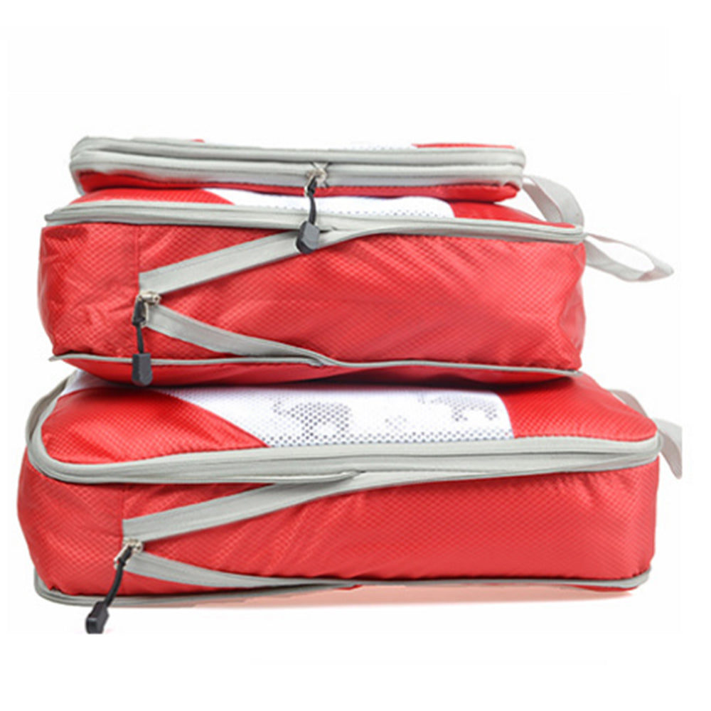 3-Pieces Compression Storage Bags Travel Storage Bags