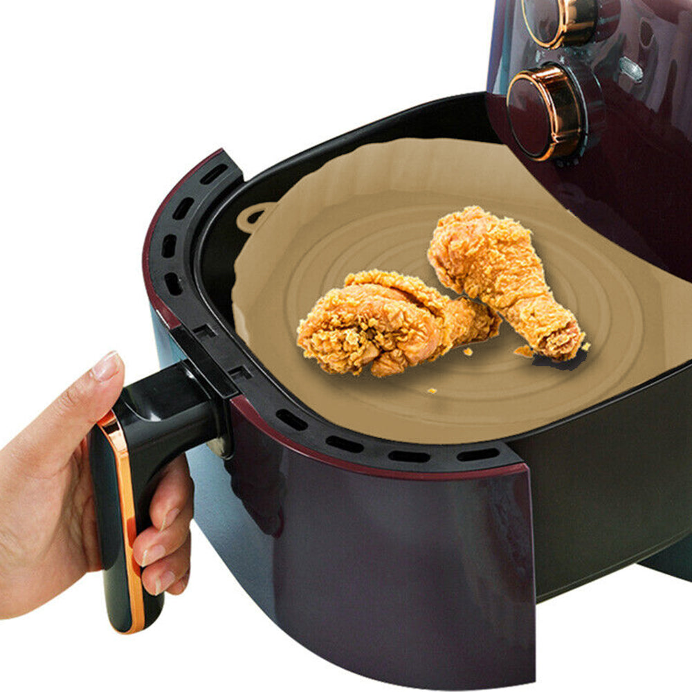 2Pcs Silicone Baking Air Fryer Liners