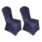 2Pcs Stretch Washable Fitted Banquet Chair Covers