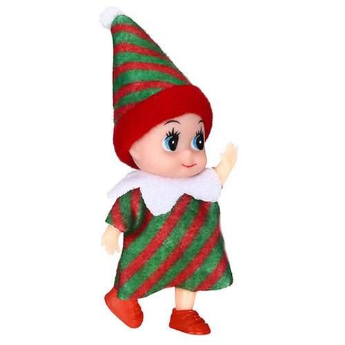 Christmas Elf Doll Xmas Kids Elf Doll Christmas Decoration