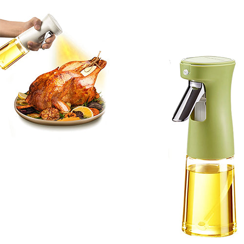 Oil Sprayer for Cooking 240ml Glass Olive Oil Spray Bottle Canola Oil Spritzer