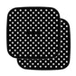 2-Pack 7.5/8.5 Inch Square Non-Stick Air Fryer Mat for Frying