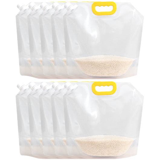 10-Pack 1.5L/2.5L/5L Grain Sealed Moisture-Proof Storage Bags