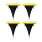 4Pcs 8LEDs Solar Power Ground Lights Outdoor Buried Garden Lawn Path Lamps