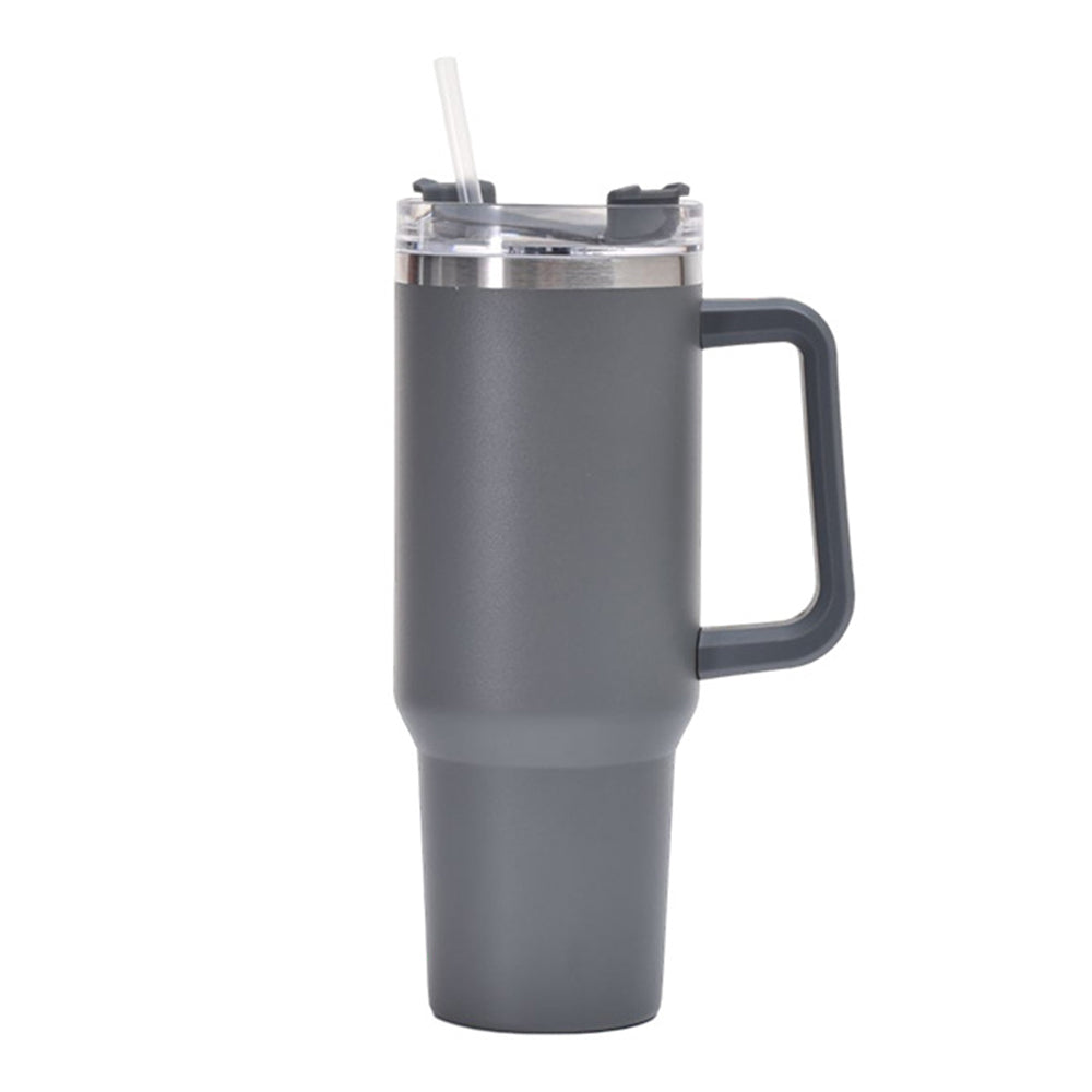 40oz Dupe Insulated Stainless Tumbler Cup with Straw and Lid