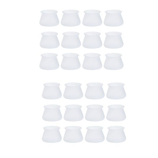 24-Pack Furniture Silicon Protection Cover Table Legs Protection Lids