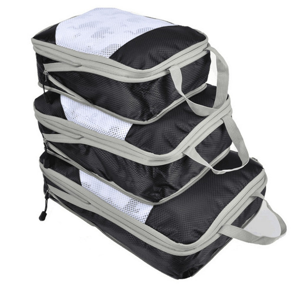 3-Pieces Compression Storage Bags Travel Storage Bags