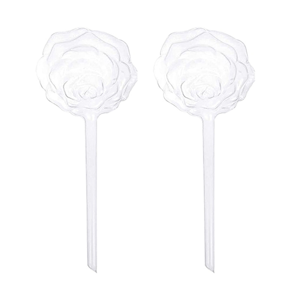 2Pack Automatic Watering Stakes-Rose