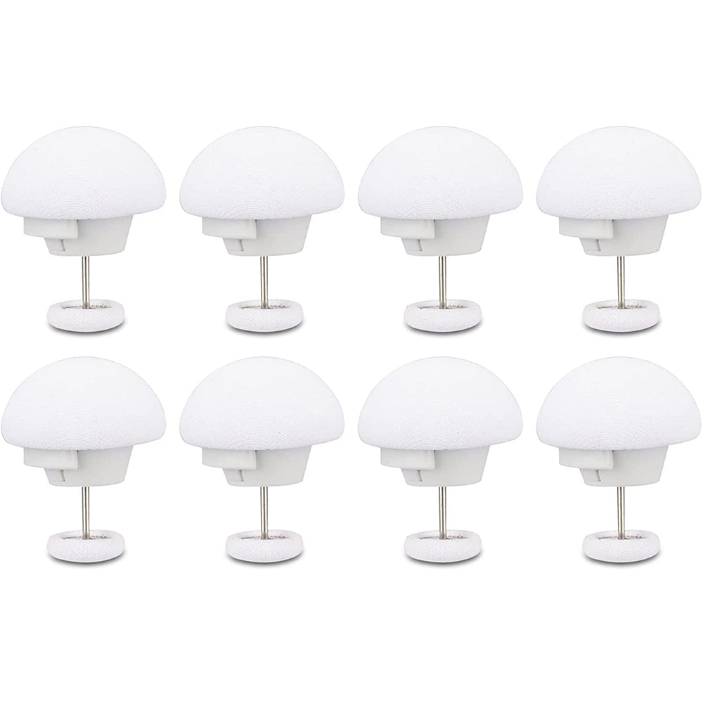 8Pcs Mushroom Duvet Cover Pins Bed Sheet Clip