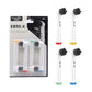 16-Pack Electric Toothbrush Heads Compatible with Oral/Oralby B-Bamboo charcoal clean style