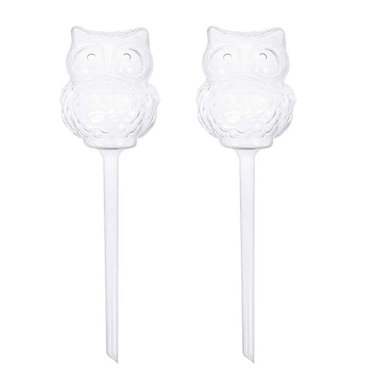 2Pack Automatic Watering Stakes-Owl