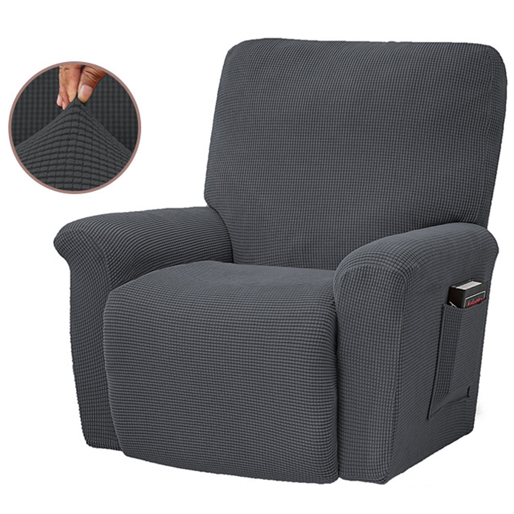 Jacquard Non-Slip Stretch Recliner Couch Cover