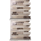 2pcs Kitchen Stick on Tile Stickers Bathroom 3D Mosaic Self Adhesive Wall Tiles