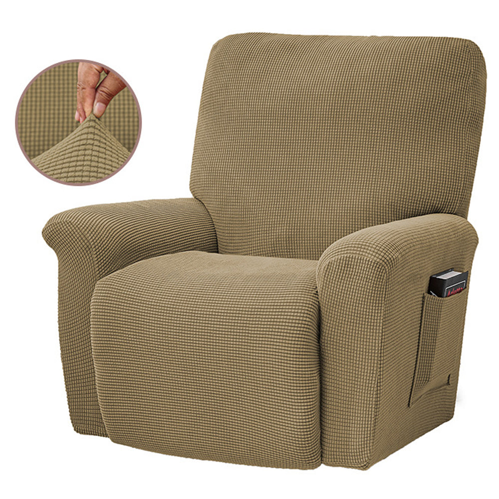 Jacquard Non-Slip Stretch Recliner Couch Cover