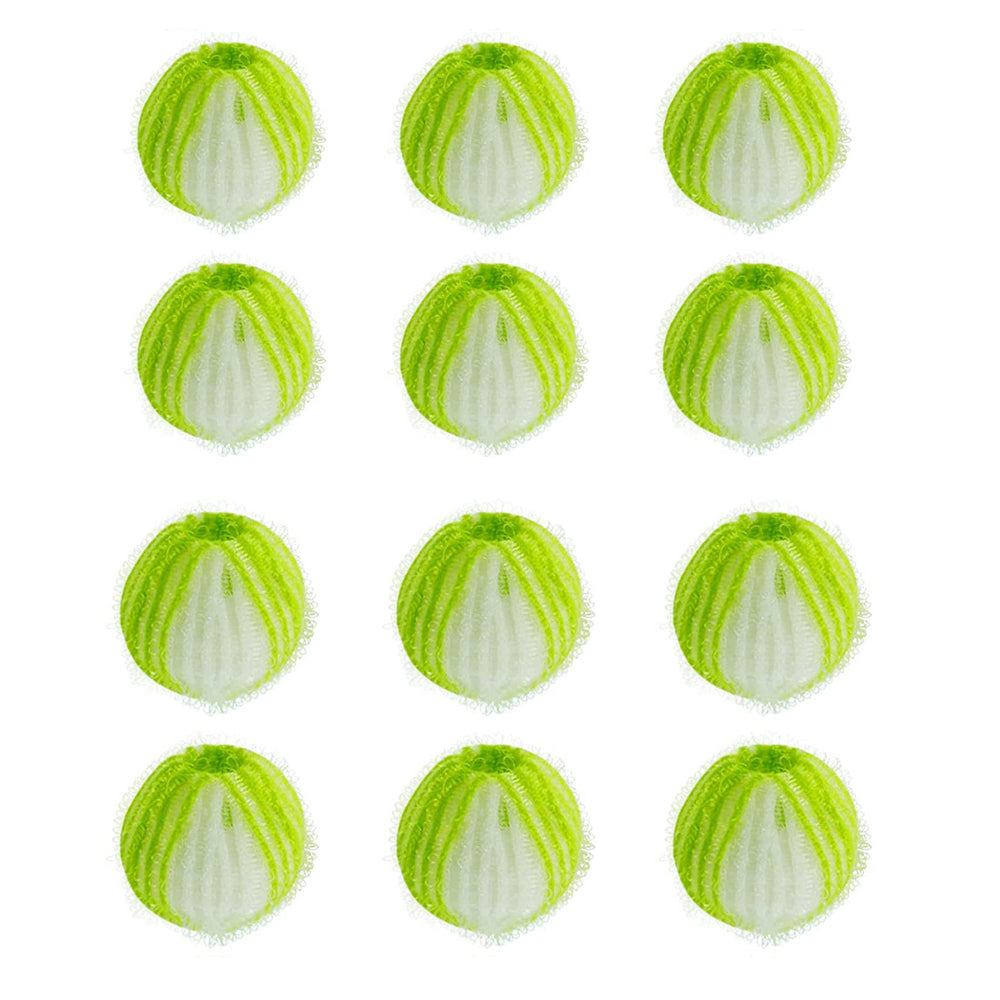 12-Pack Lint Remover Balls Pet Hair Remover for Laundry