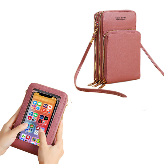 Touch Screen Phone Crossbody Bag
