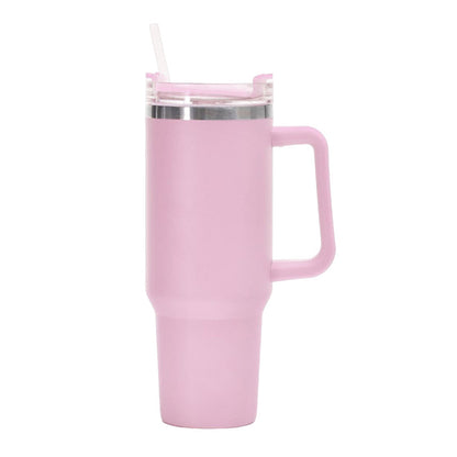 40oz Dupe Insulated Stainless Tumbler Cup with Straw and Lid