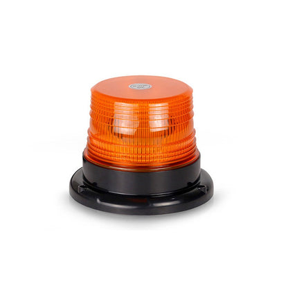 Car Emergency Beacon Strobe Amber LED Flashing Lights Warning Rotating Lamp