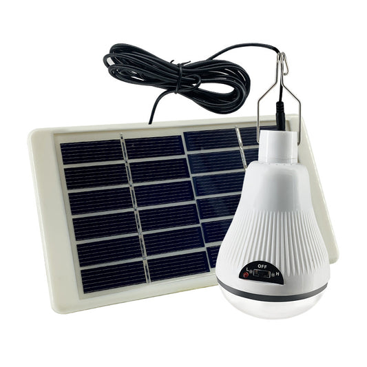 1-Pack 20 LED Solar Panel Tent Lamp