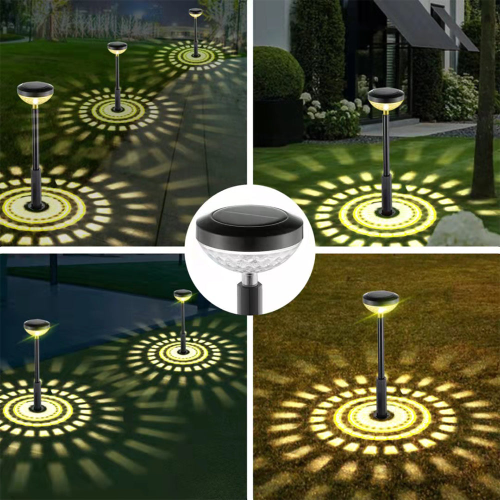 4-Pack Solar Powered Path Lights