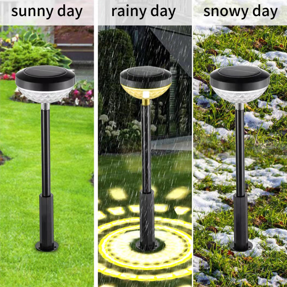 4-Pack Solar Powered Path Lights