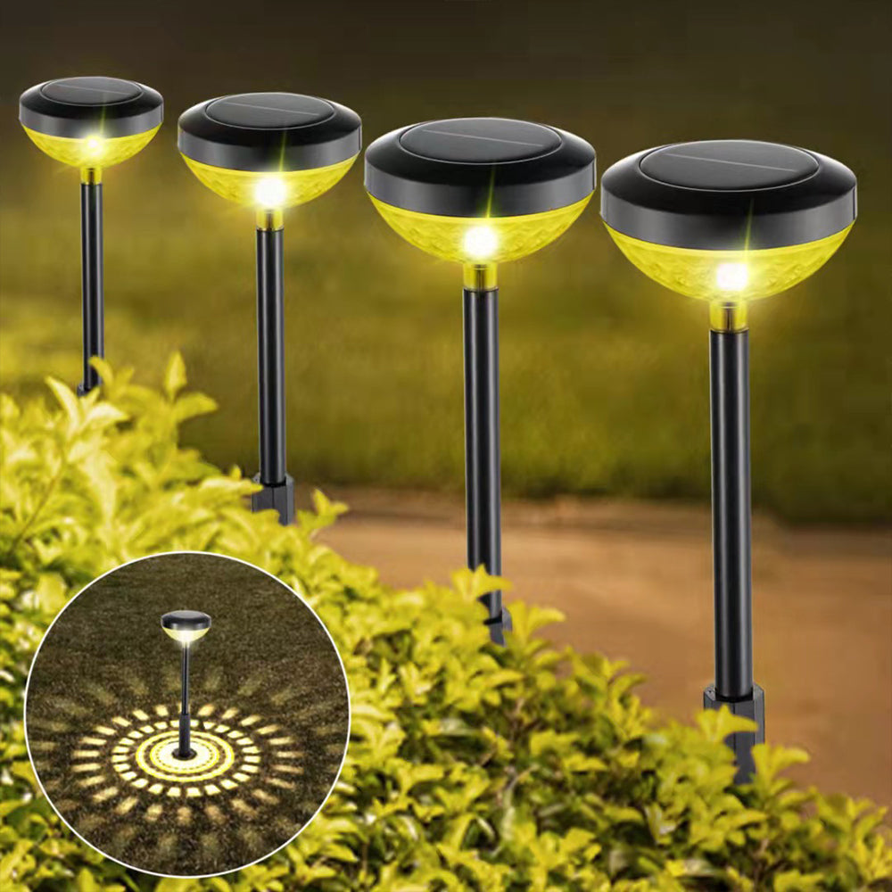 4-Pack Solar Powered Path Lights