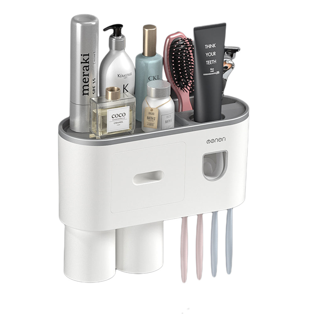 Cup Punch Free Multifunctional Toothbrush Holder