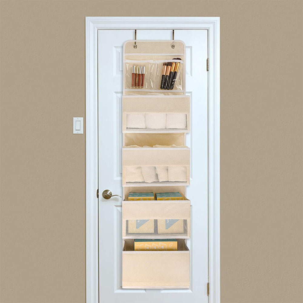 Door Wall Mount Hanging Organizer for Bedroom or Kitchen