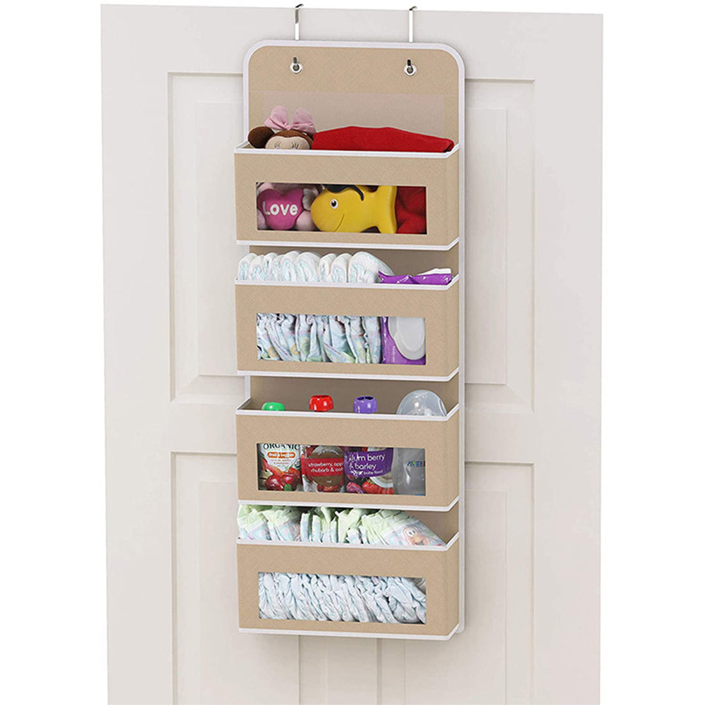 Door Wall Mount Hanging Organizer for Bedroom or Kitchen