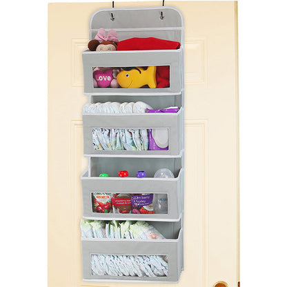 Door Wall Mount Hanging Organizer for Bedroom or Kitchen