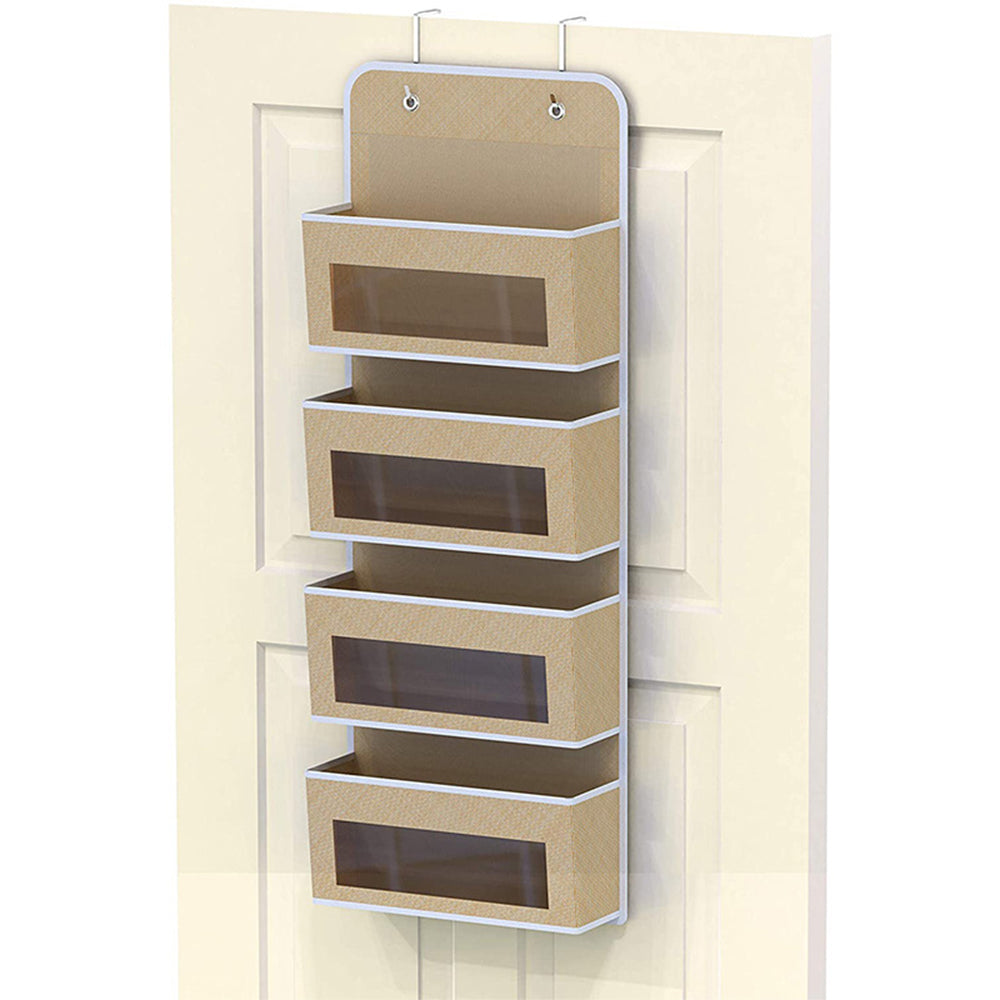 Door Wall Mount Hanging Organizer for Bedroom or Kitchen